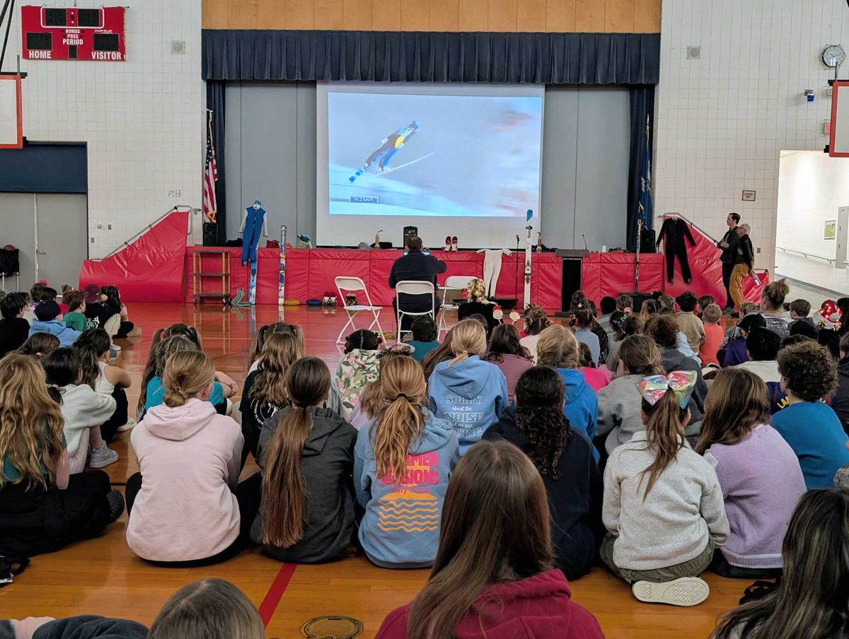 Ski jumpers share with Salisbury Central what it’s like to soar