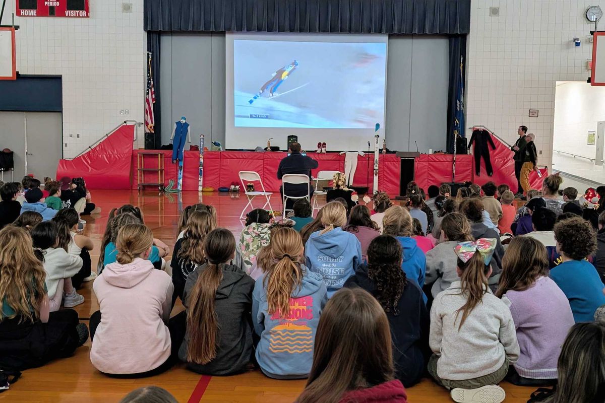 Ski jumpers share with Salisbury Central what it’s like to soar