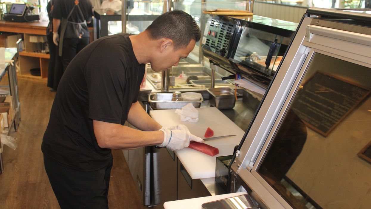 Sushi and sandwiches draw large crowds to Kent Kitchen