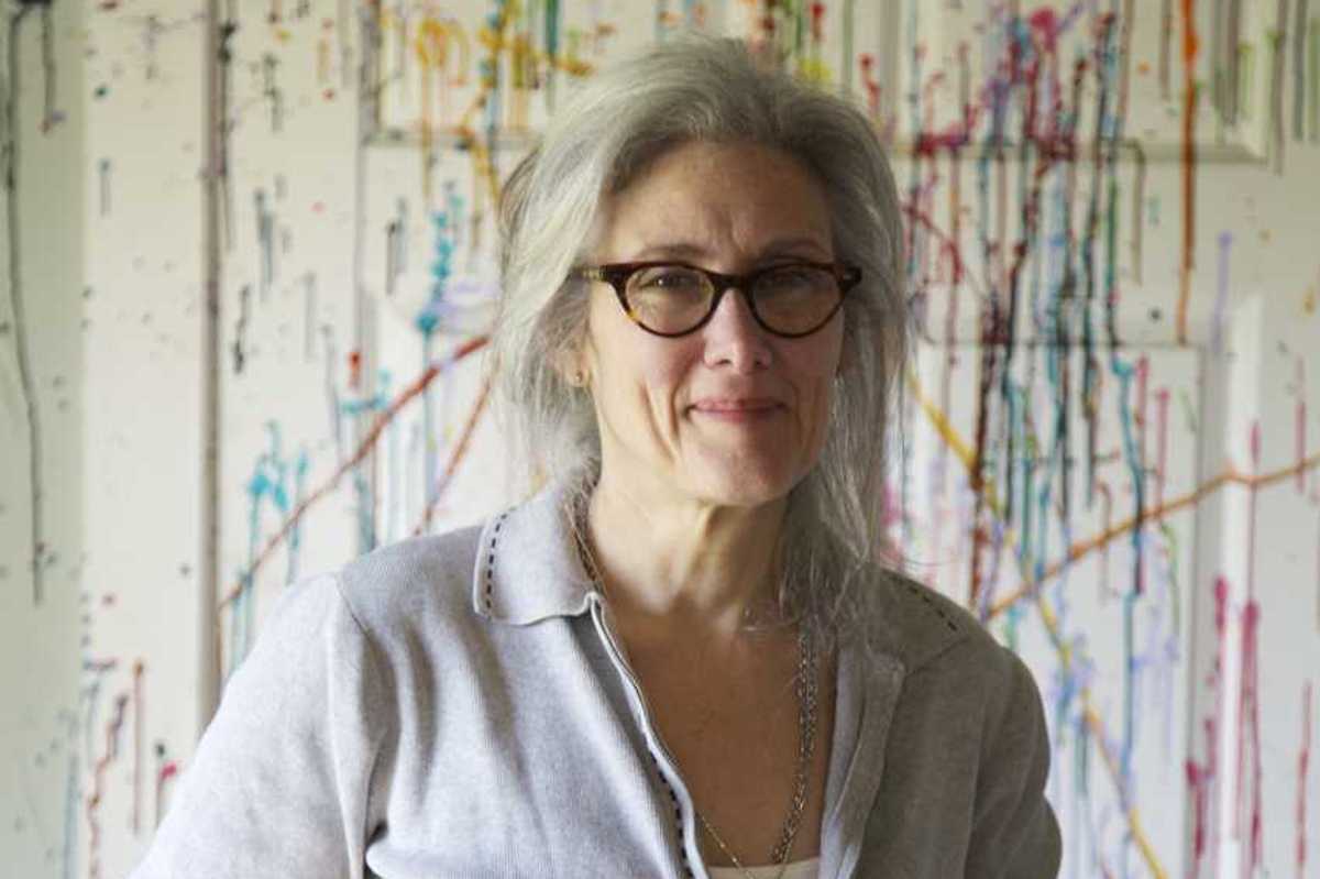 Susan Schneider and the magic of marbling