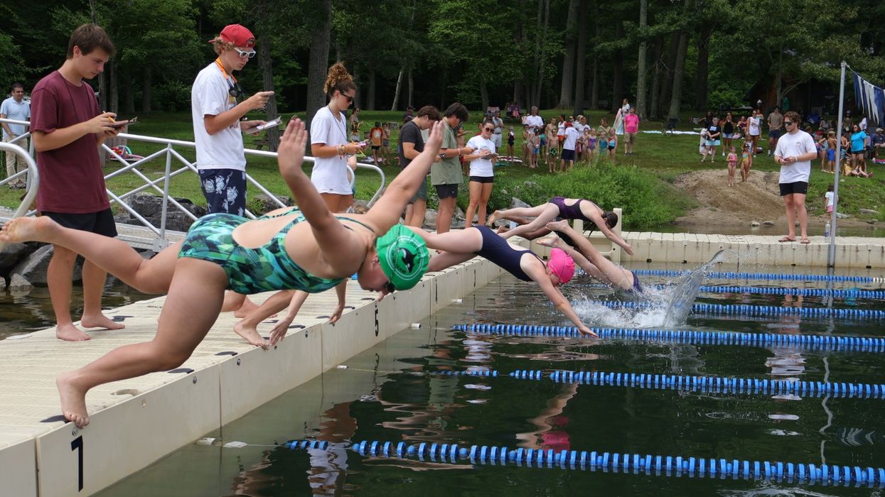 Swim teams meet in Salisbury
