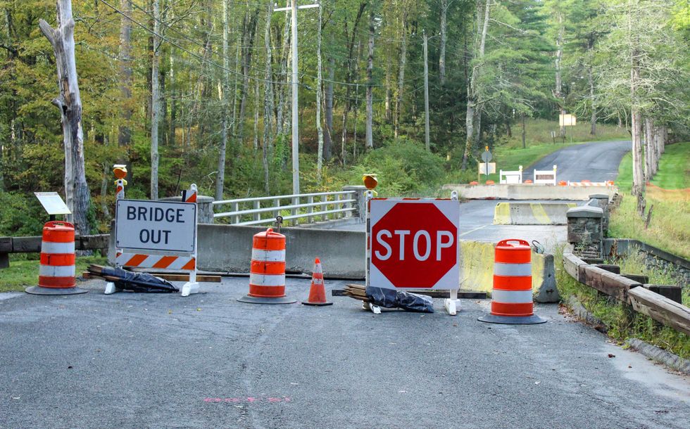 Salmon Kill bridge closed for repairs