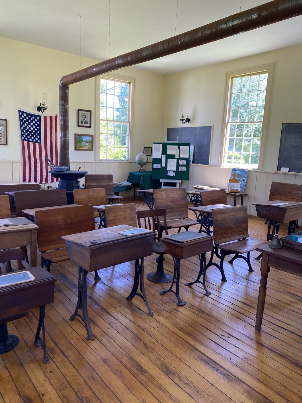 Beebe Hill Schoolhouse, which closed in 1918, is open again