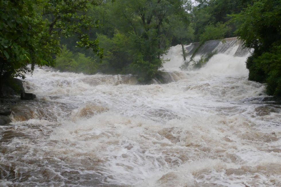 Take no chances when the river is at flood stage