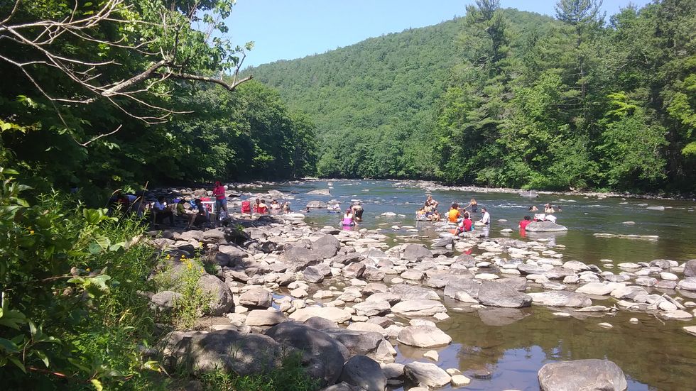 River is still dangerous and overcrowded