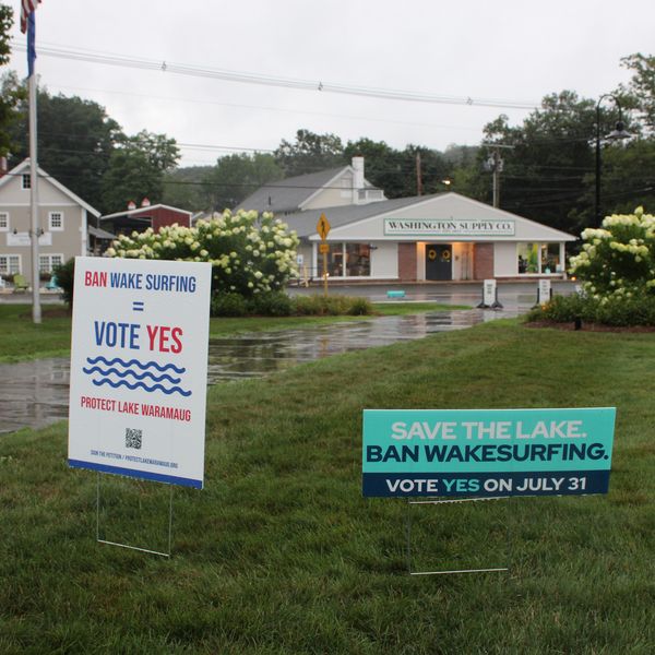 Voters approve wakesurfing ban