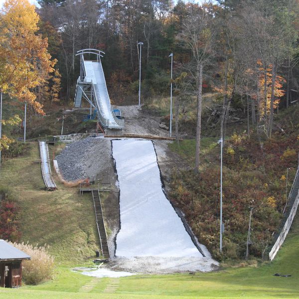 New ski jump tower nearly ready for launch