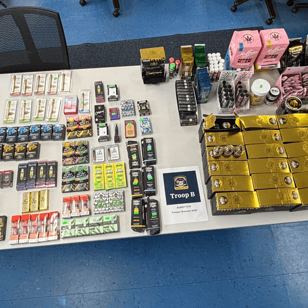 Troopers seize THC products from North Canaan smoke shop