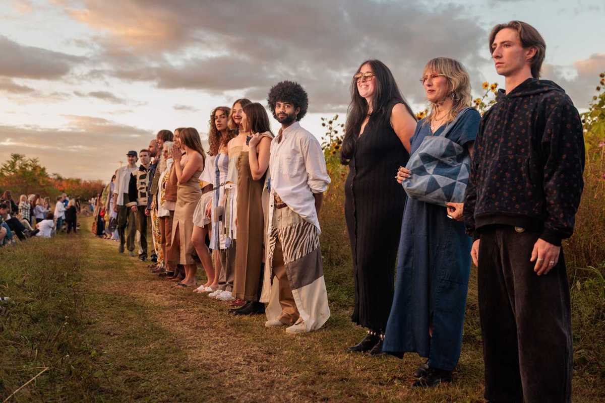 Slow fashion takes the runway at Stone Ridge Orchard