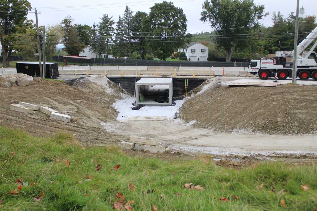 Salisbury School tunnel under Route 44 nears completion