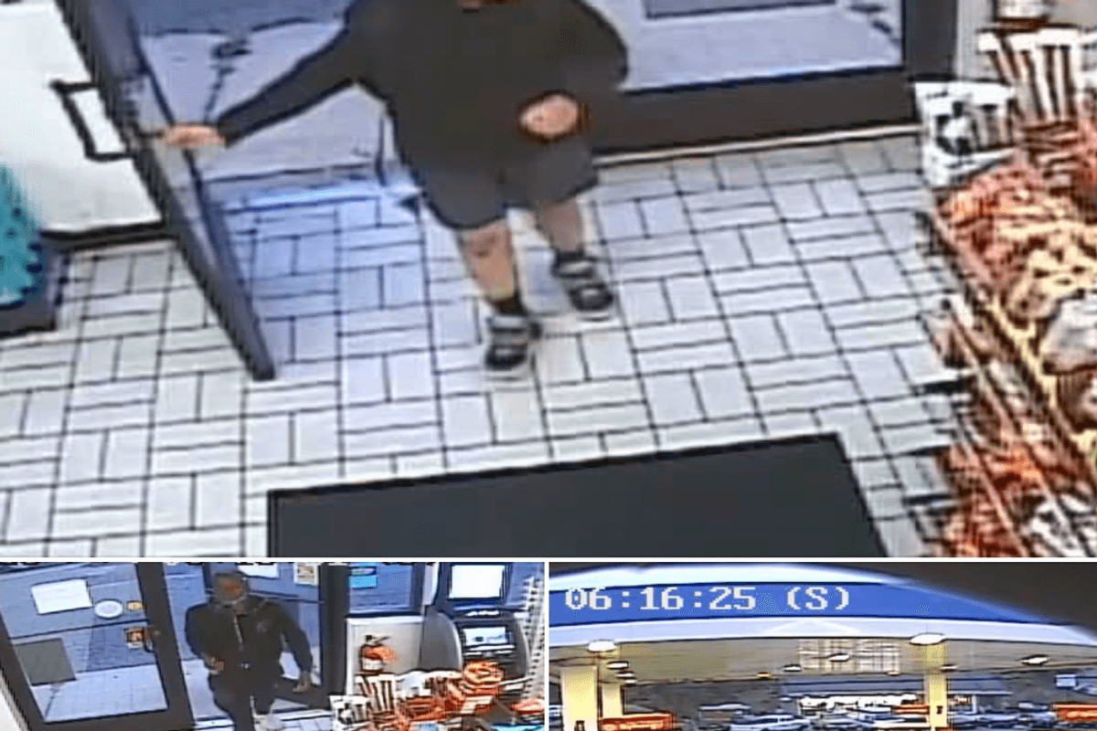 Three suspects in car theft caught on surveillance at local gas station