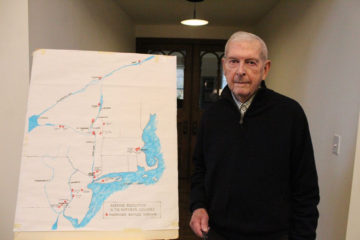 Scoville talk explores early Revolutionary battles