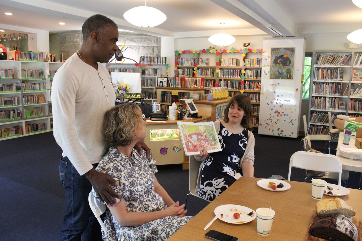 Readers enjoy farm-fresh bites at Scoville Memorial Library