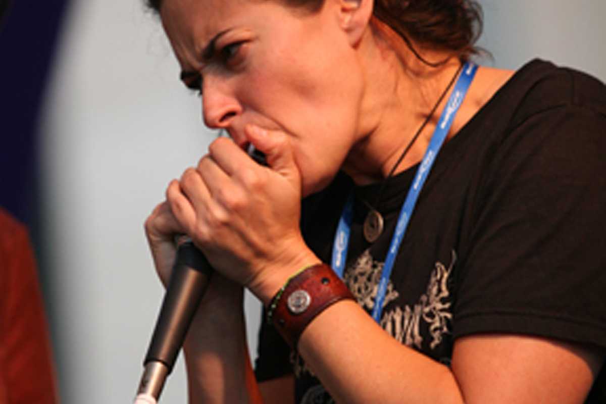 Trina Hamlin harmonica workshops at The Norfolk Library