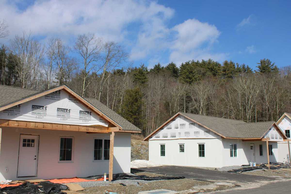 Soon-to-be homeowners tour new development as completion date nears