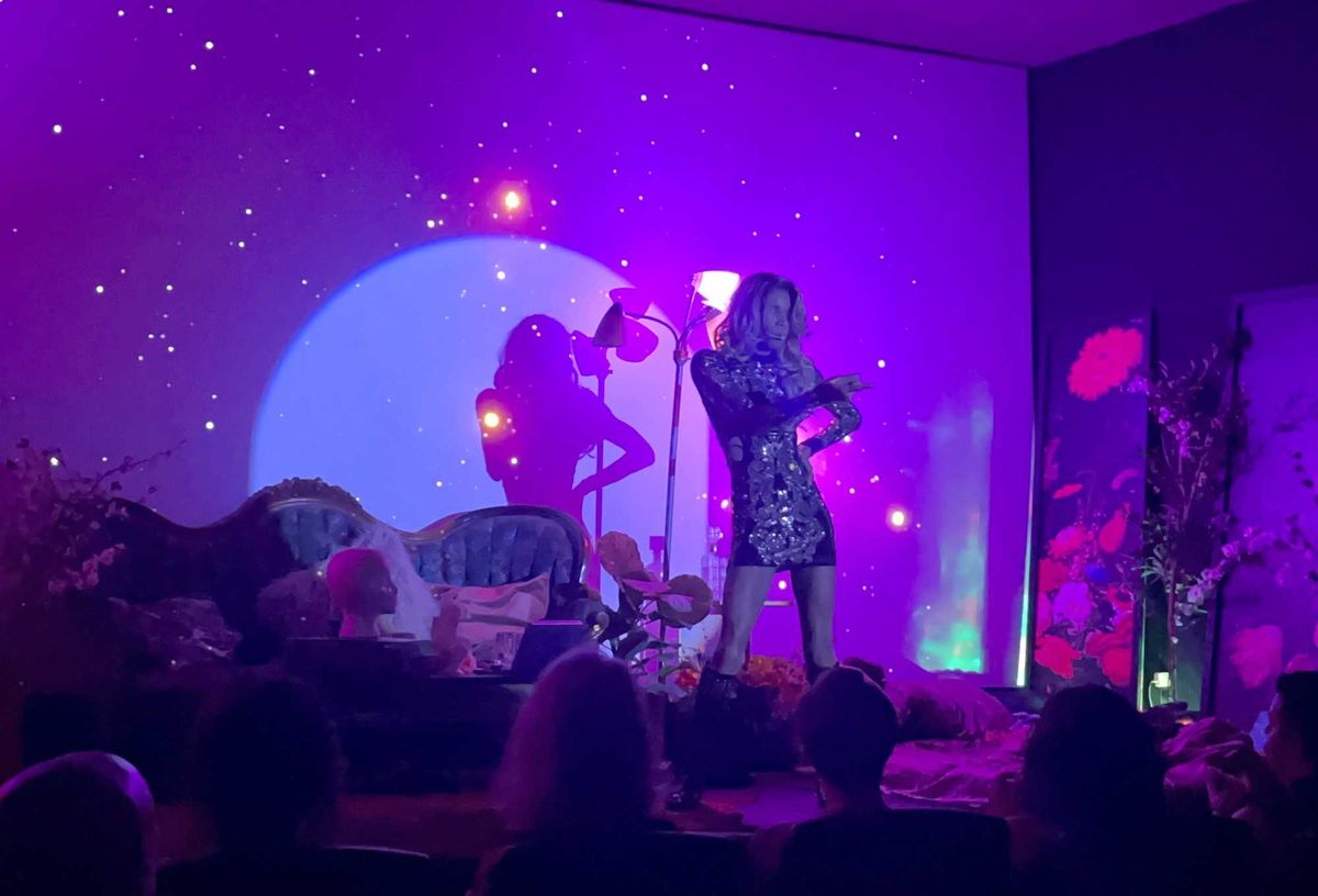 Local performer Vemilo transforms the Moviehouse