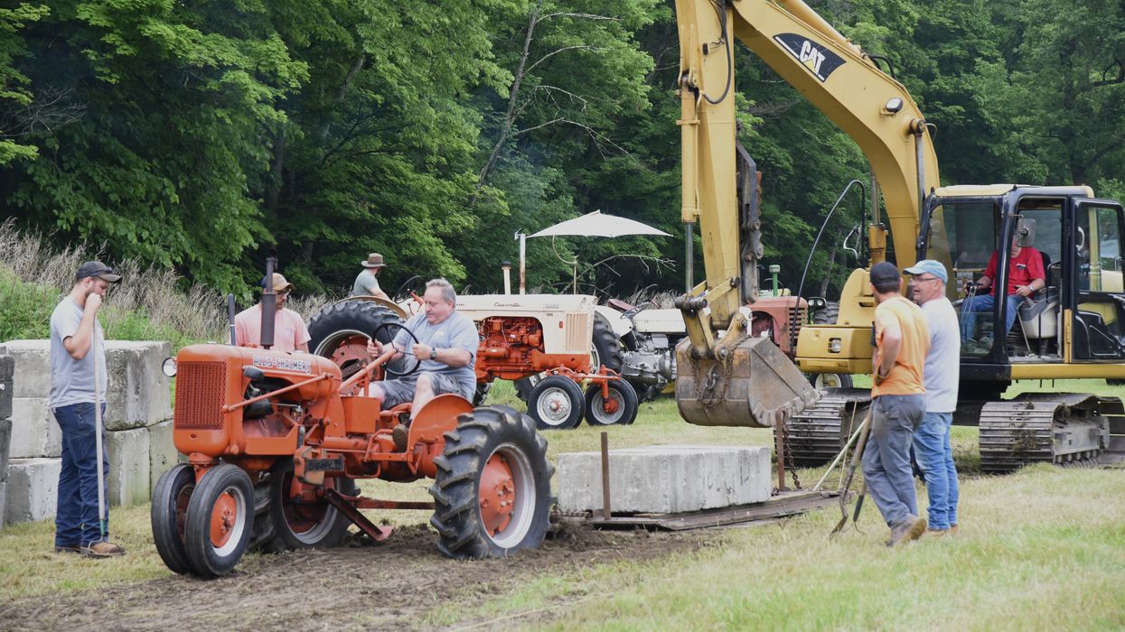 Revving up tradition at CAMA tractor pull