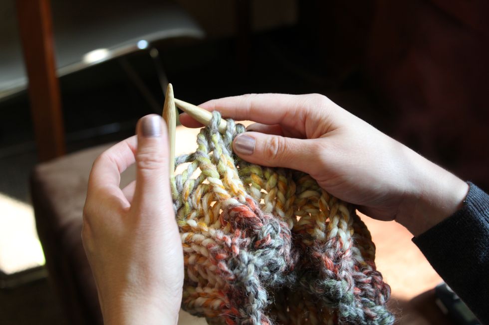 Keeping Your Own Hands And Heart Warm — and Those Of Others, Too — With Knitting