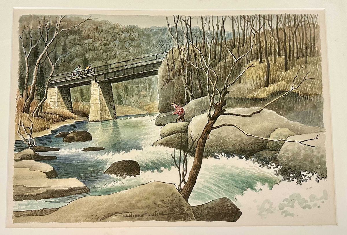 Cornwall exhibit to showcase historic bridge paintings