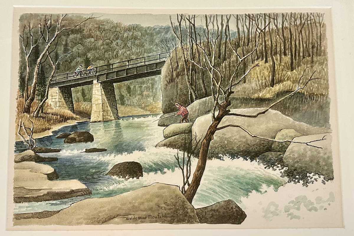 Cornwall exhibit to showcase historic bridge paintings