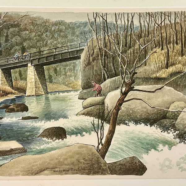 Cornwall exhibit to showcase historic bridge paintings
