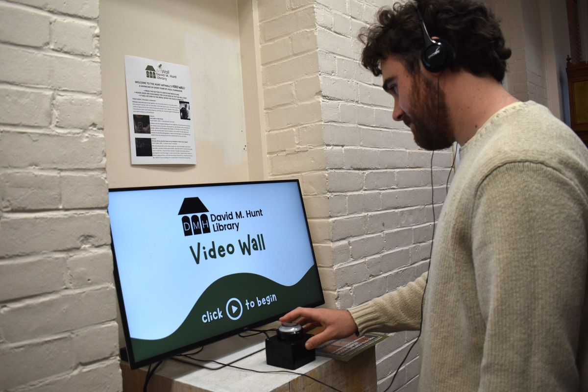 Hunt Library launches VideoWall for filmmakers