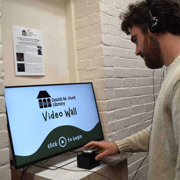 Hunt Library launches VideoWall for filmmakers