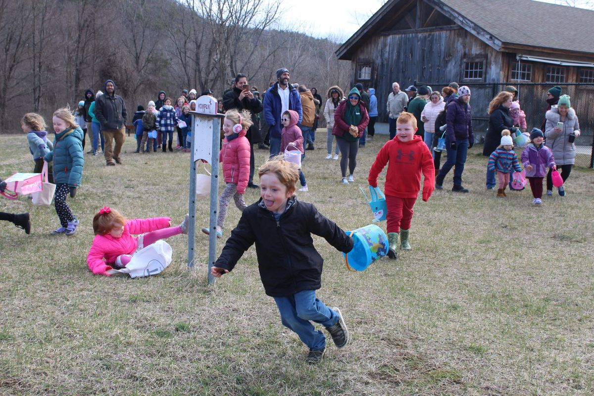 Town Farm overrun with egg hunters