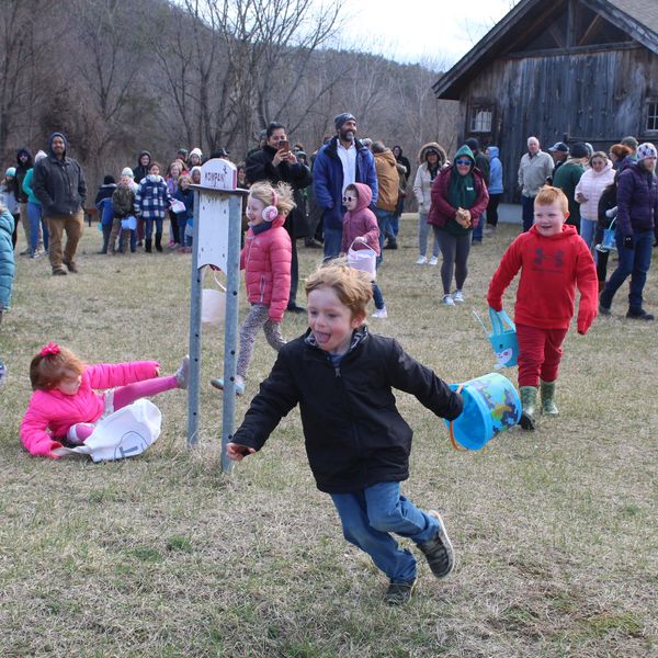 Town Farm overrun with egg hunters